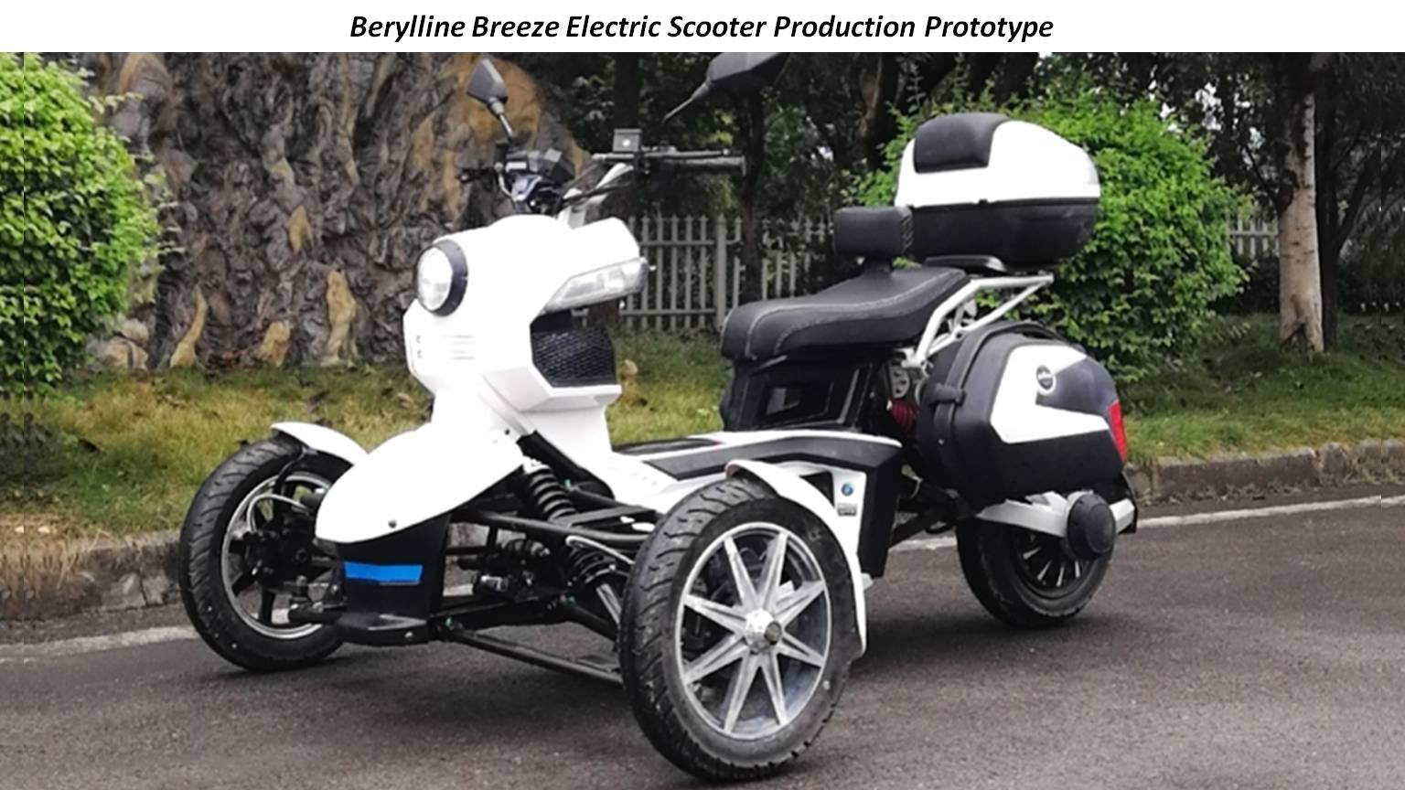 Berylline Breeze Electric Scooter Production Prototype